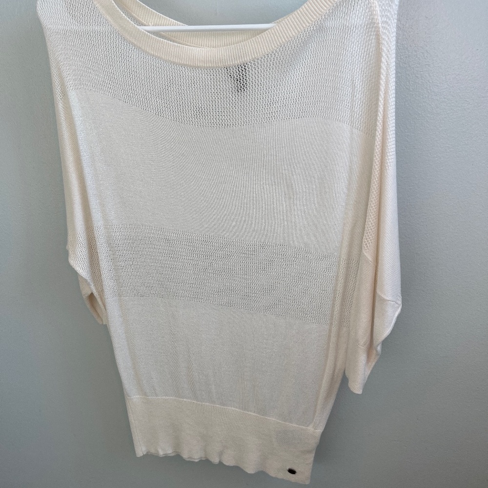 Guess beige tunic top